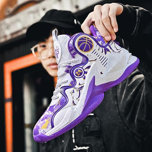 Amazon.co.jp: [LUUSMM] バスケットシューズ バッシュ ジュニア